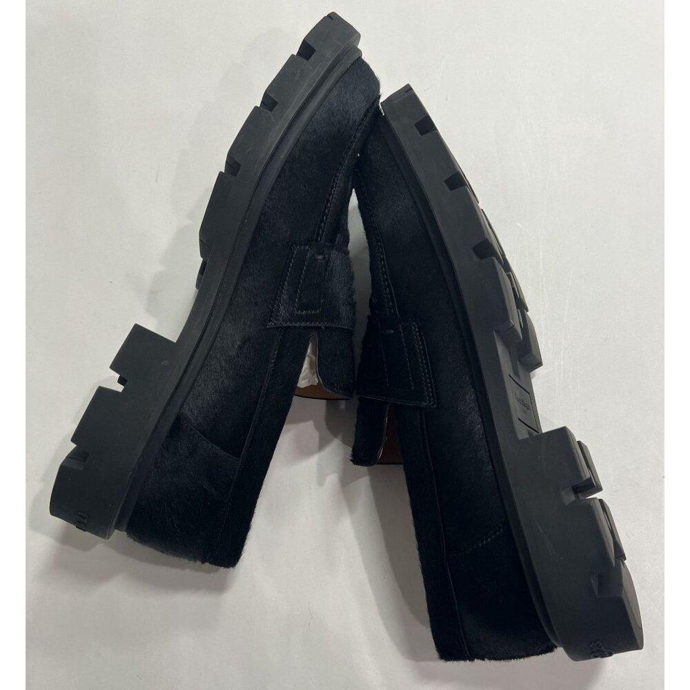 Maison Margiela Ivy Loafers in Black Calf Hair - Picture 9 of 10